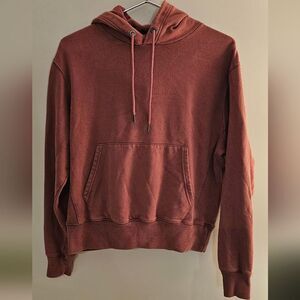 Aeropostale Ladies Brick Red Hoodie. Small